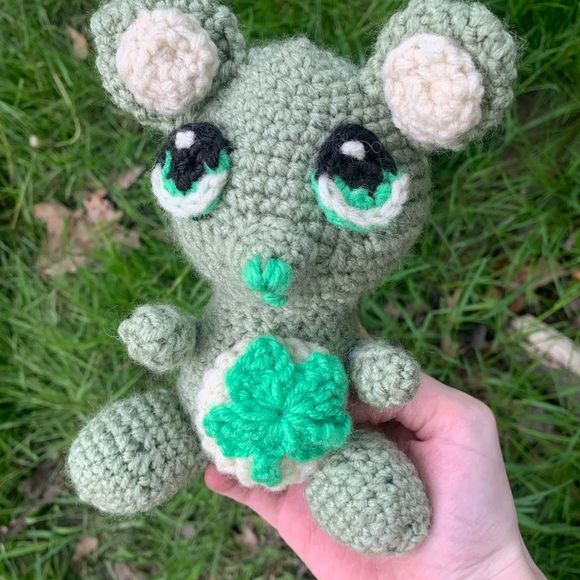 Crochet Lucky Bear! - Picture 1 of 2